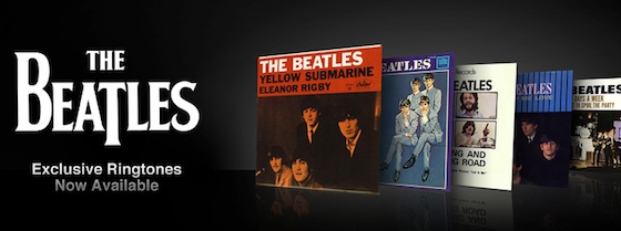 Группа Beatles впервые выпустила официальные рингтоны